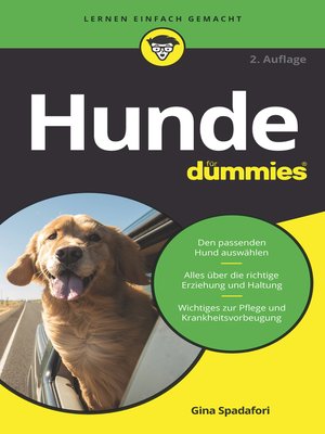 cover image of Hunde f&uuml;r Dummies